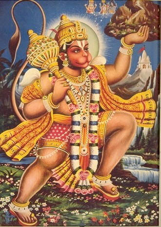Hanuman Gayatri for amazing stamina and great health
